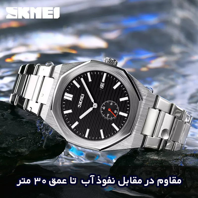 ساعت مچی عقربهای مردانه کوارتز اسکمی مدل 9262SI