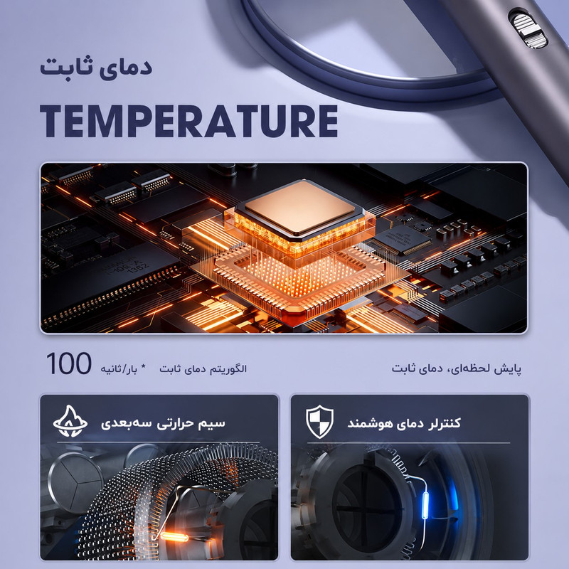 سشوار حرفهای 2400 وات والر مدل 9066