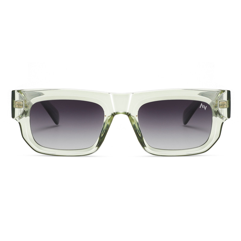 عینک آفتابی مستطیلی آلبرت وگ مدل S31111C4 Acetate Avantgarde Visionary