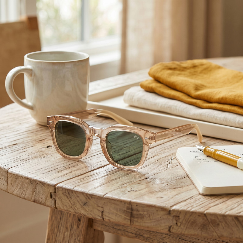 عینک آفتابی ویفرر (Wayfarer) آلبرت وگ مدل S32107C2 Acetate Avantgarde Visionary