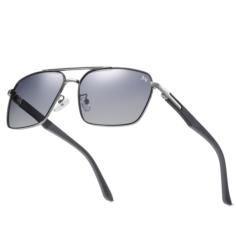 عینک آفتابی خلبانی مردانه آلبرت وگ مدل 6307C98P87 Polarized Albert Vogue