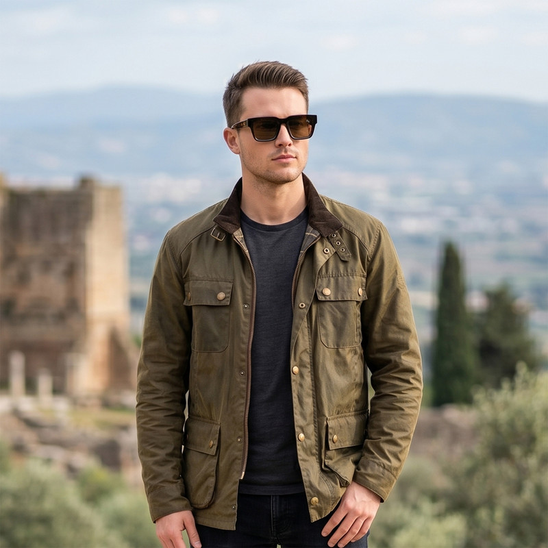 عینک آفتابی ویفرر (Wayfarer) آلبرت وگ مدل S32106C2 Acetate Avantgarde Visionary