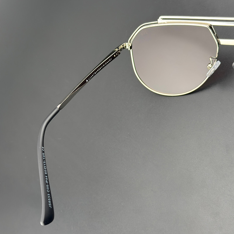 عینک آفتابی خلبانی (Aviator) آلبرت وگ مدل JS8533C05-P44 Polarized Avantgarde Visionary