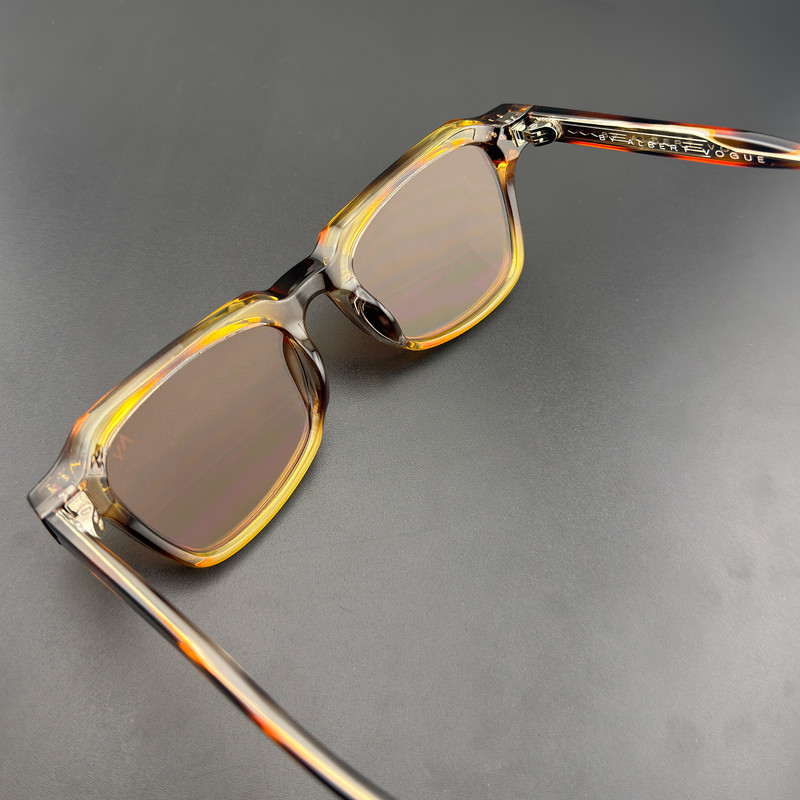 عینک آفتابی ویفرر (Wayfarer) آلبرت وگ مدل SZ8201 Tortoise Tawny