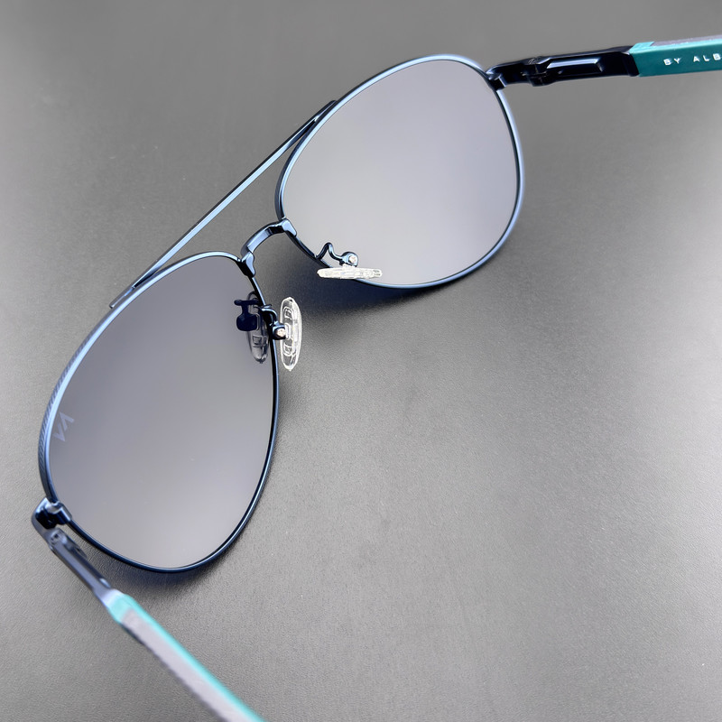 عینک آفتابی مردانه آلبرت وگ مدل 6319C102-P137 Polarized Avantgarde Visionary