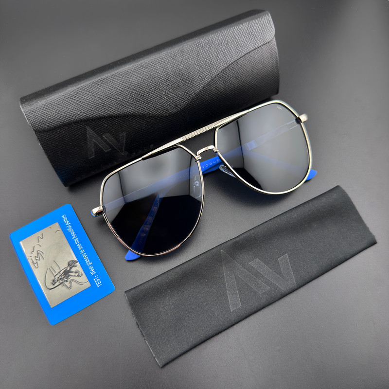 عینک آفتابی خلبانی (Aviator) آلبرت وگ مدل JS8553C05P239 Polarized Avantgarde Visionary