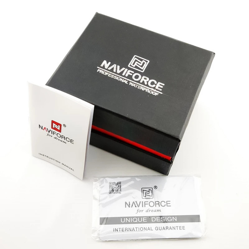ساعت مچی عقربهای مردانه کوارتز نیوی فورس مدل 8037-naviforce nf