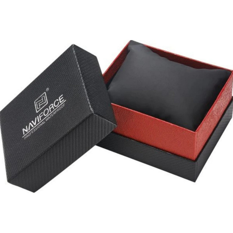 ساعت مچی عقربهای مردانه نیوی فورس کوارتز مدل فول تایم کد NF8053BSB