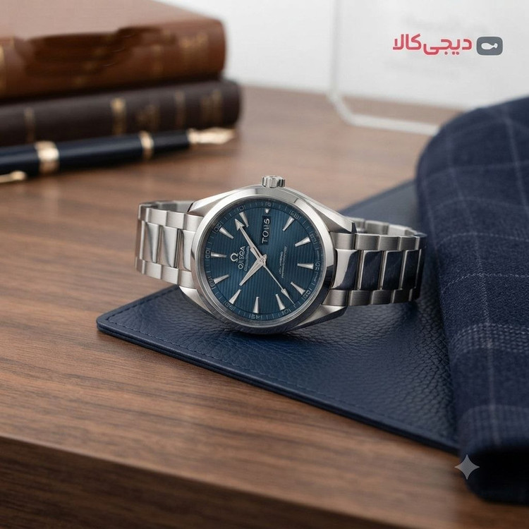 ساعت مچی عقربه ای زنانه دو تقویم قفل مخفی کد 08