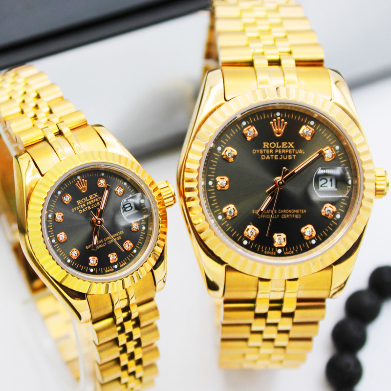 ست ساعت مچی عقربه ای زنانه و مردانه مدل 41