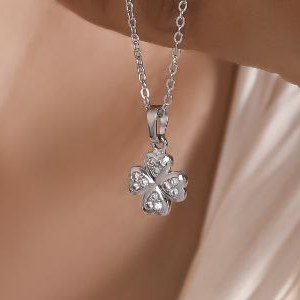 نیم ست گردنبند و گوشواره جواهری نگین کاری مخراج مدل ونکلیف رنگ ثابت کد mp (پس کرایه)