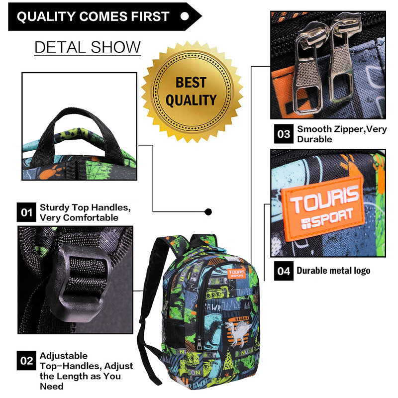 کوله پشتی توریث همراه با جامدادی مدل LMT-8950