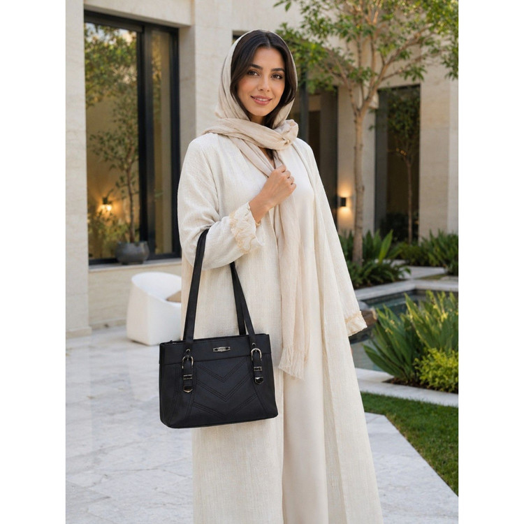 کیف زنانه گلدوزی دو سگک .