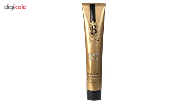 رنگ موی بیجورکا سری Gold 24K شماره3 حجم 100 میلی لیتر رنگ قهوه ای تیره