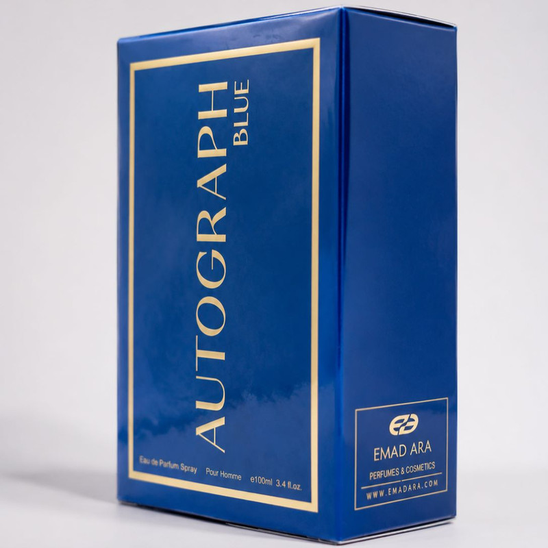ادو تویلت مردانه عماد آرا مدل Autograph Bleu De Chanel با رایحه خنک حجم 100 میلی لیتر