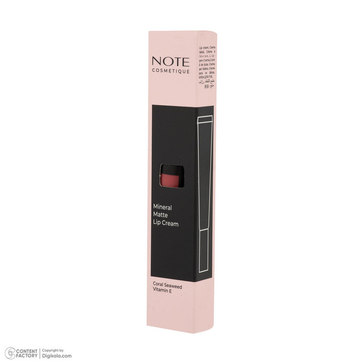رژ لب مایع مات نوت مدل Mineral شماره 01
