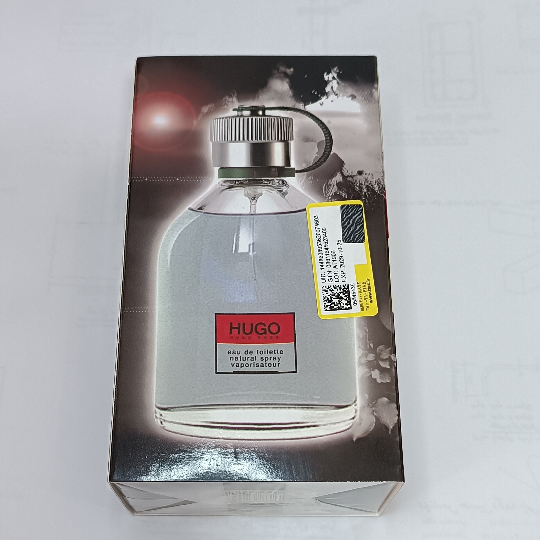 ادکلن هوگوبوس 100 میل  hugobos perfume رایحه خنک مردانه عطر هوگوباس ادوپرفیوم هوگو مردانه عطر Hugo سبز اودکلن هو گو