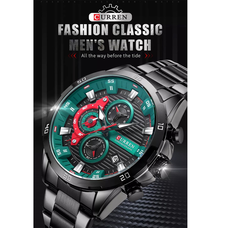 ساعت مچی عقربهای مردانه کورن واتچ مدل 8402