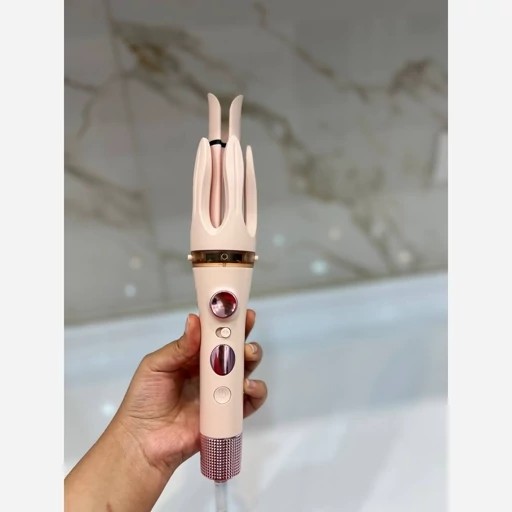 کرلی صورتی با سری قابل تعویض سایز 25و32