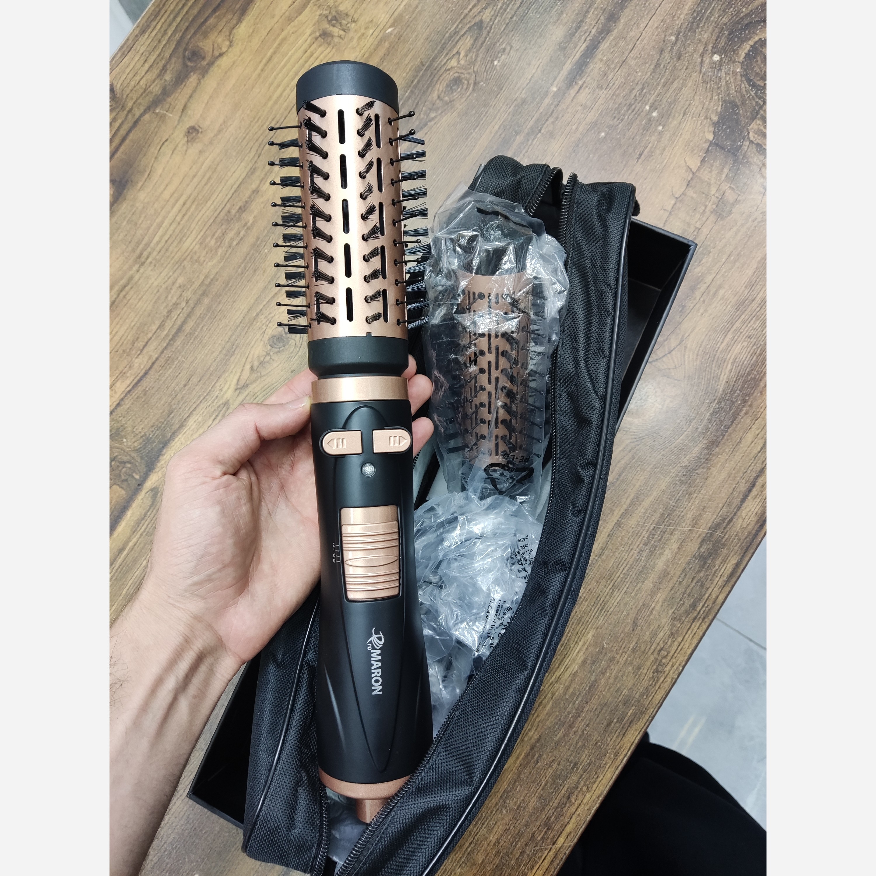 سشوار چرخشی دوکاره پرومارون گیربکسی اصلی