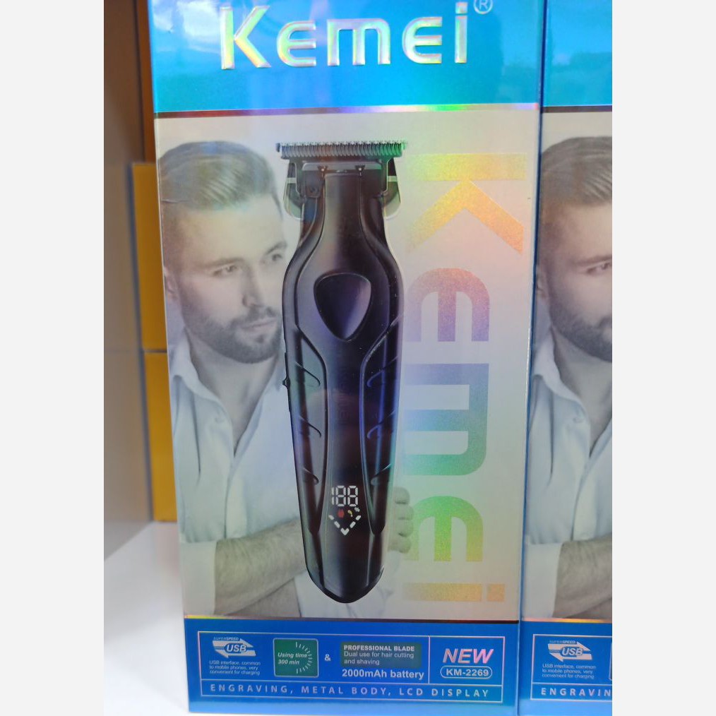 ماشین اصلاح خط زن و صفر زن سر و صورت کیمی مدل KM-2269.