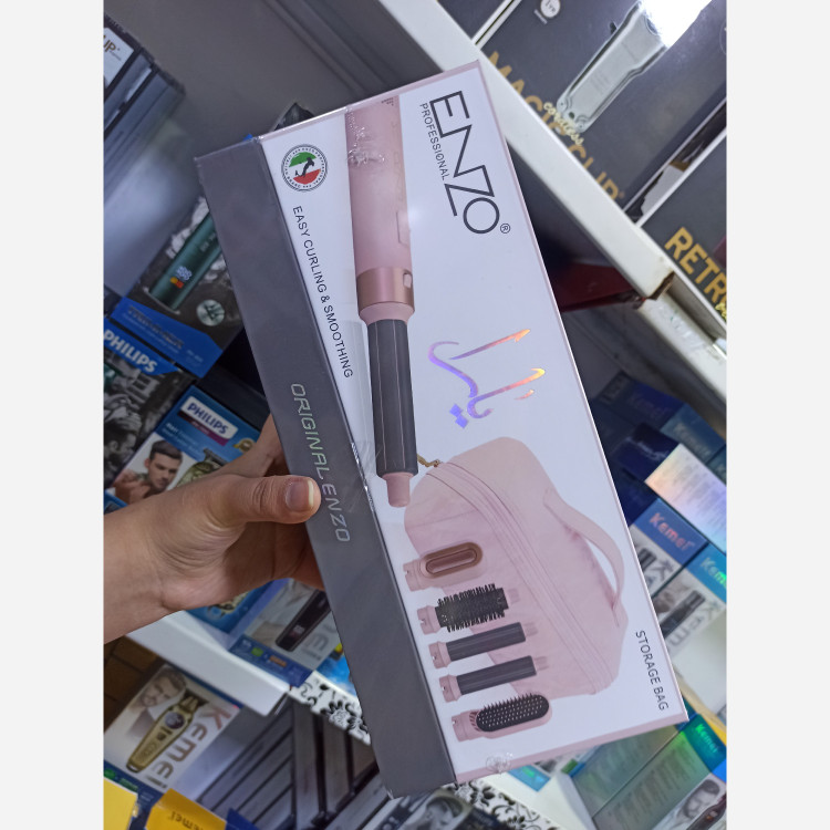 سشوار انزو ایرپ یارا مدل EN-4142B ENZO PROFESSIONAL SALON ITALY 4142B دستگاه کاملا هوشمند داری سیستم ایونیک