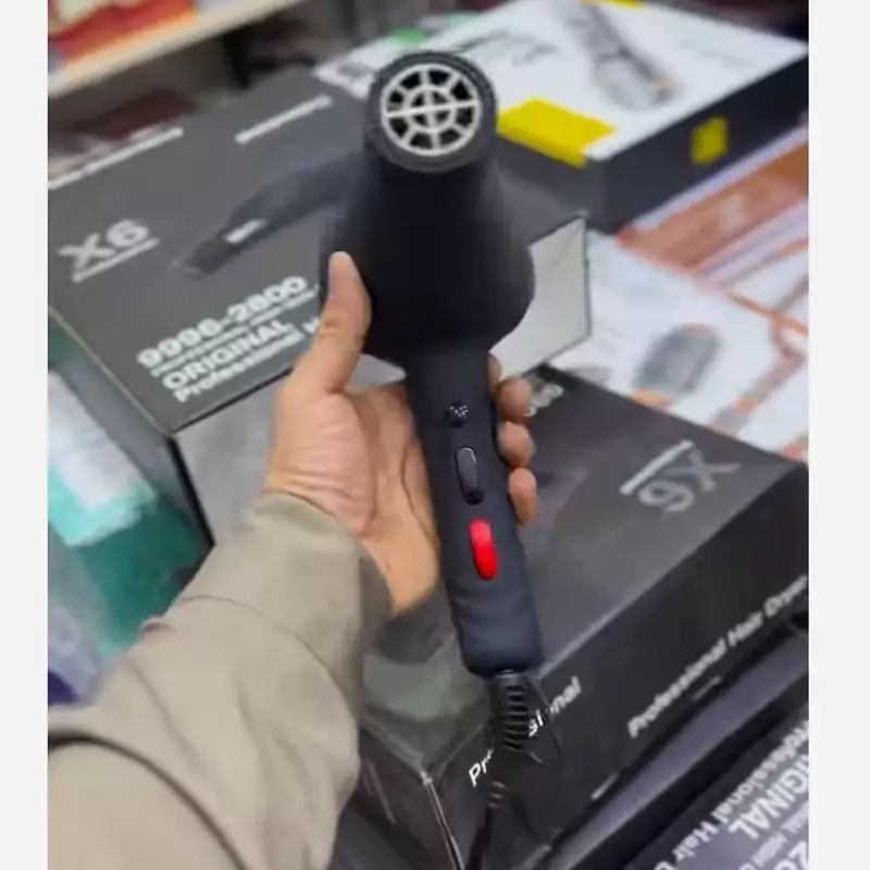 سشوار متور سنگین دوسرعتهX6