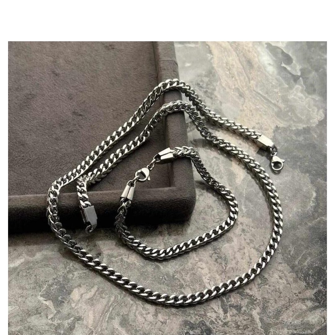 ست مردانه استیل سه بعدی درجه یک دوبل سه بعدی رنگ ثابت ضمانتی