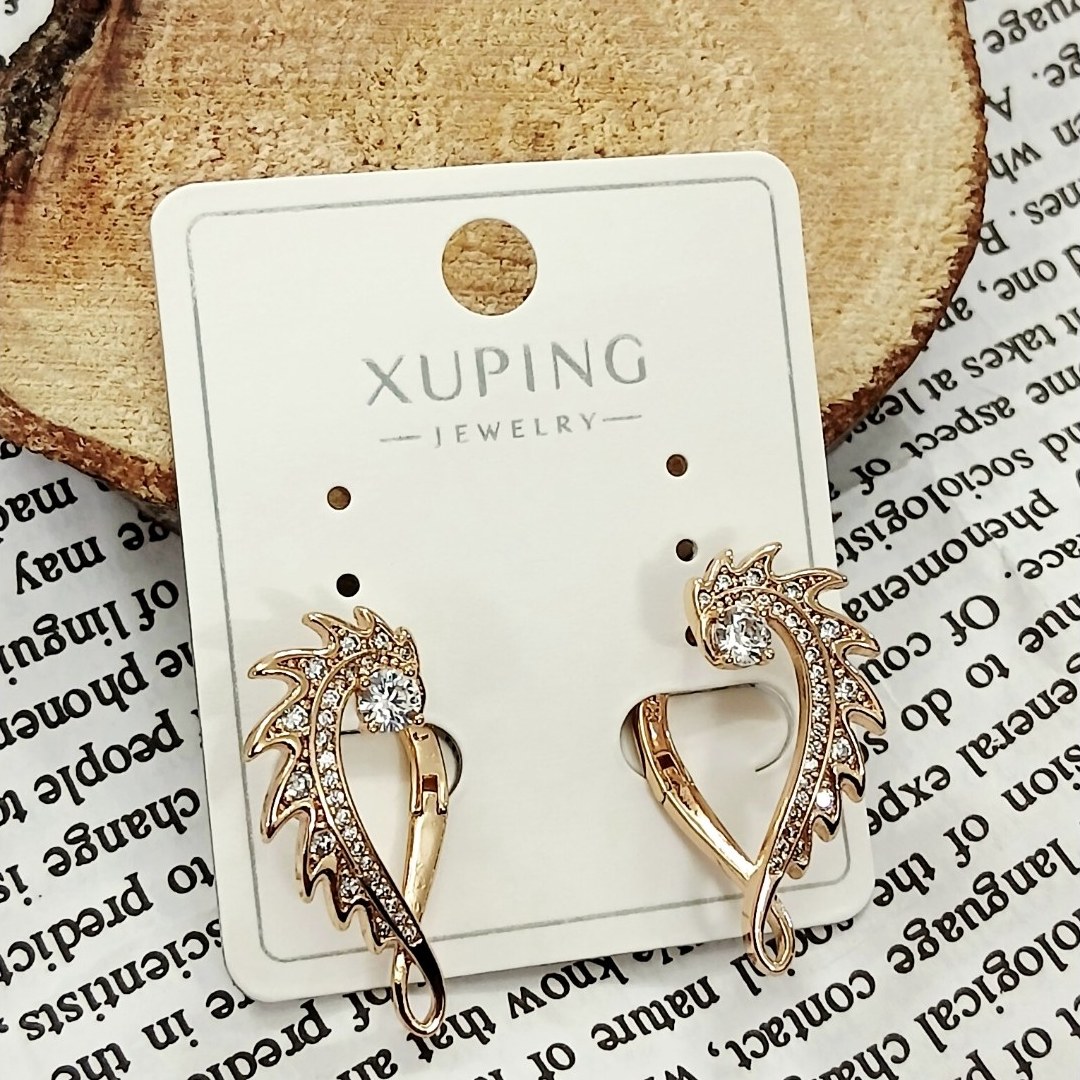 گوشواره ژوپینگ اصلی اصلی نگین دار خاص