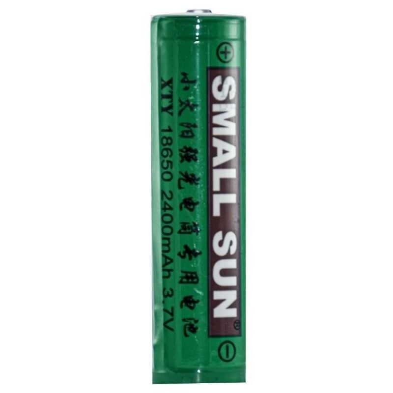 باتری لیتیومی شارژی اسمال سان سبز ( پک 20 عددی ) چراغ قوه دستی 2400 میلی آمپر ( گناوه مارکت )