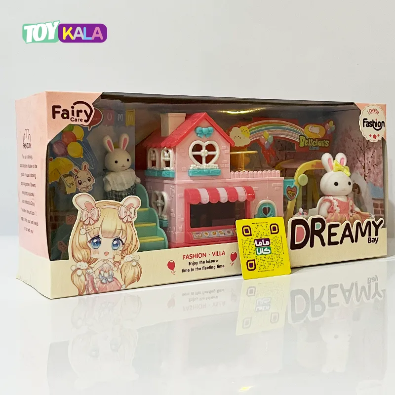 اسباب بازی ست خانه بازی و سرسره برند Dreamy