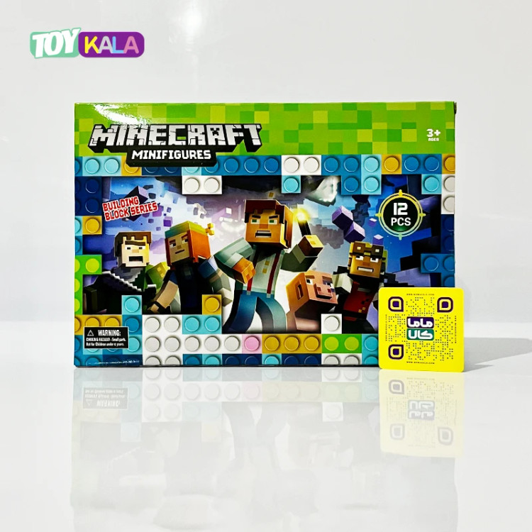 مینی فیگور ماینکرفت 12 عدد مدل Building Block