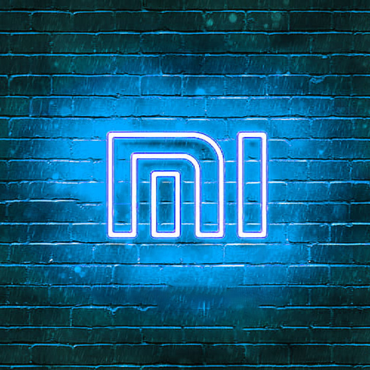 چراغ نئون طرح xiaomi