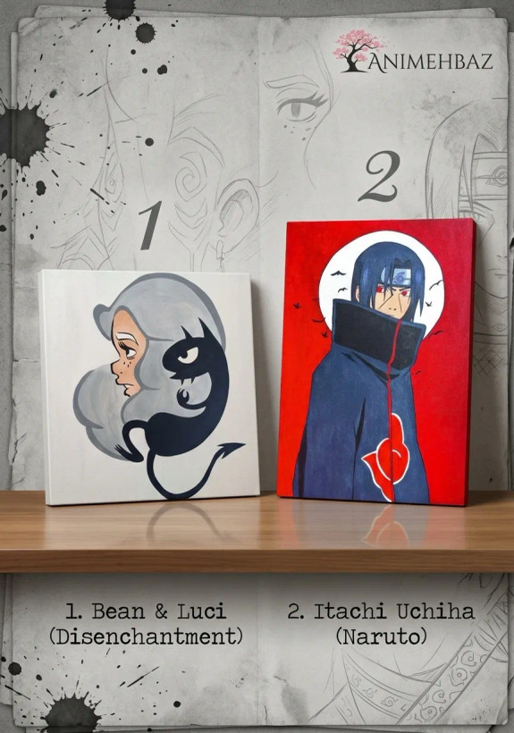 تابلو نقاشی بوم ایتاچی اوچیها در آکاتسوکی | انیمه ناروتو (Naruto)