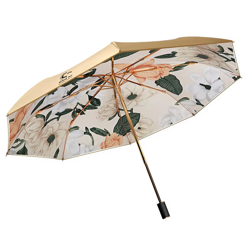 چتر 8 پره گلد ایر مدل نانو آبگریز طرح Spring قطر 100 سانتیمتر