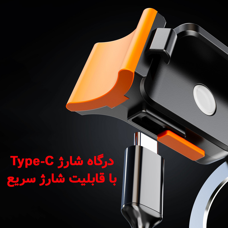 چراغ عقب دوچرخه مدل خورشیدی سنسور دار کد Solar-721