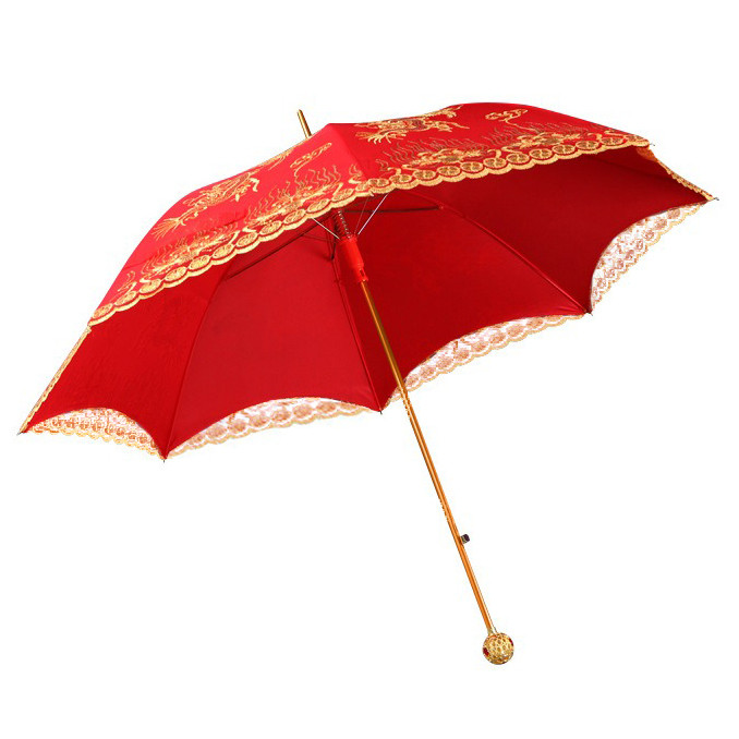 چتر 8 پره مدل پولکدار طرح Chinese Dragon قطر 95 سانتیمتر
