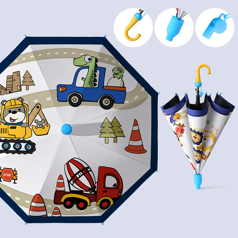 چتر بچگانه 8 پره مدل Construction قطر 88 سانتیمتر