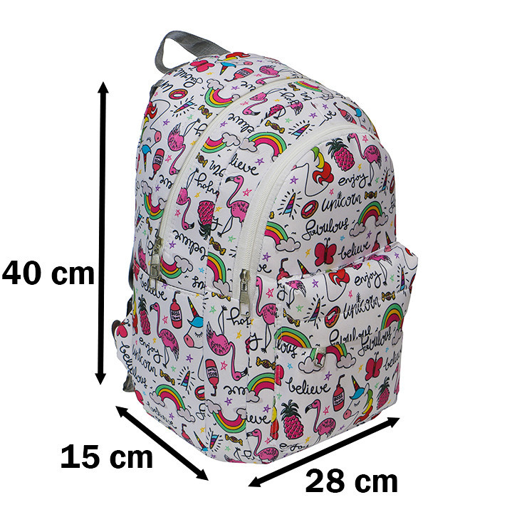 کوله پشتی دخترانه توریث مدل NHH-150003