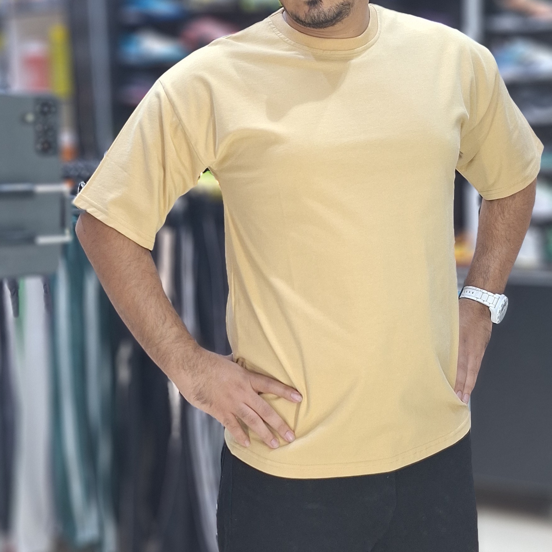 تیشرت ساده ماچینست