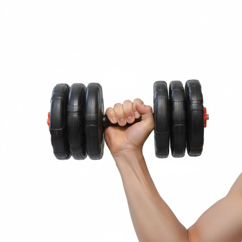 دمبل گرد قابل تنظیم 15 کیلوگرم رادیس فیت مدل Dvp 15-2500-one