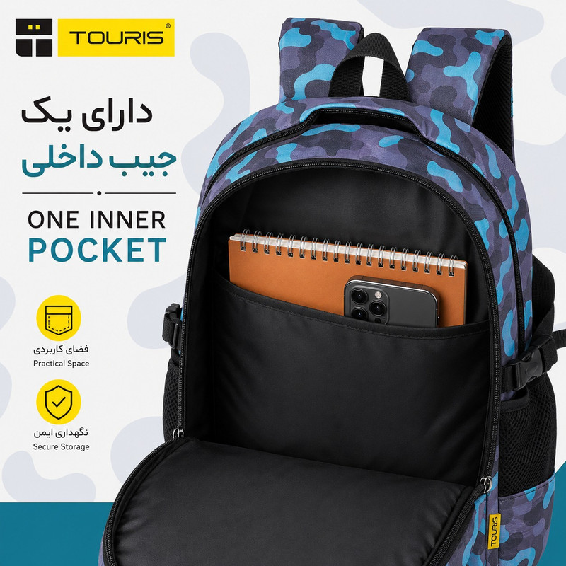 کوله پشتی توریث مدل XH-150040 به همراه جامدادی