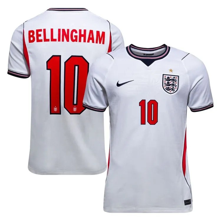 ست لباس ورزشی تیم ملی انگلیس 2026 طرح بلینگام