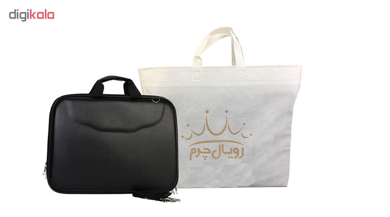 کیف اداری مردانه رویال چرم کدBF31-Black