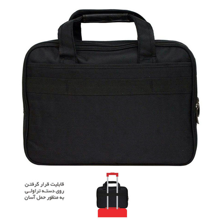 کیف لپ تاپ چرم ما مدل DP-1 مناسب برای لپ تاپ 15 اینچی