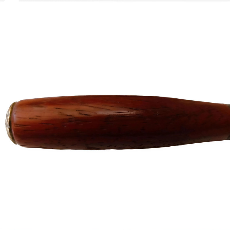 سرویس چاقو آشپزخانه ۲ پارچه با تیغه استیل و با دسته چوبی الماس زنجان مدل p-02