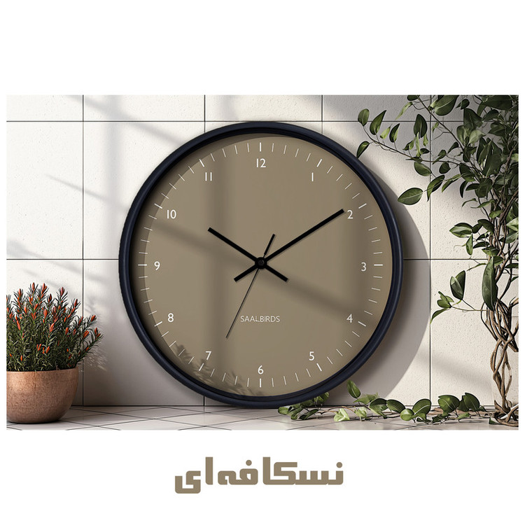 ساعت دیواری سال بردز طرح مینیمال مدل CW-569