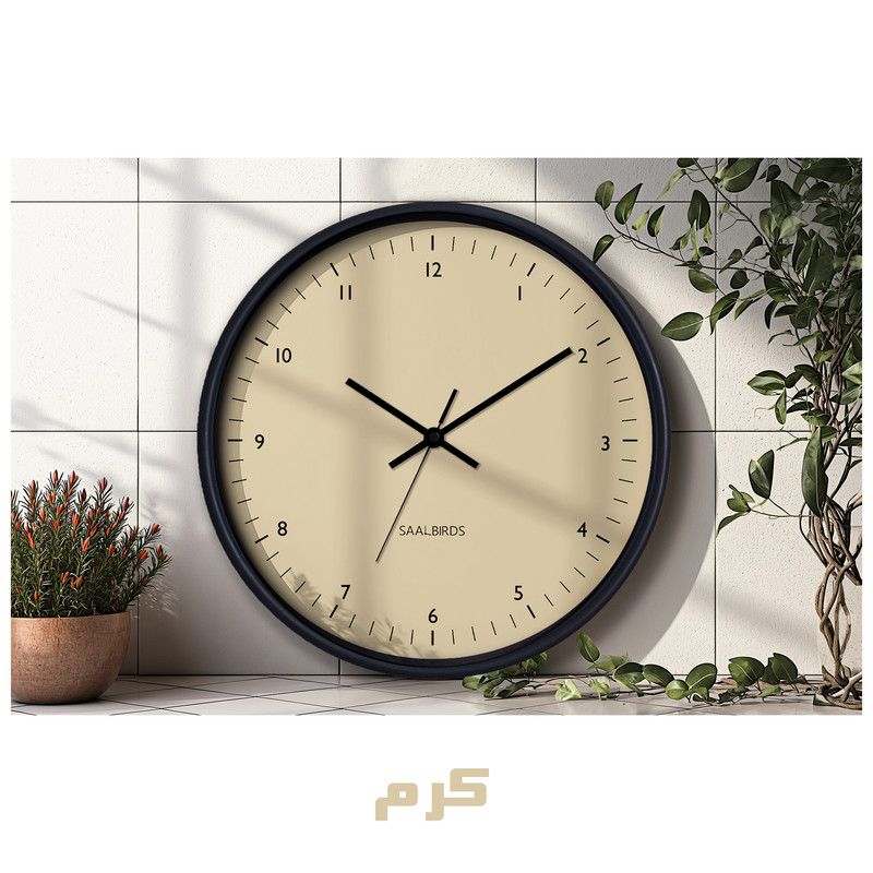 ساعت دیواری سال بردز طرح مینیمال مدل CW-569