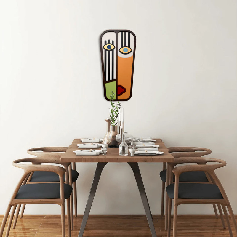 دیوارکوب طرح وال ماسک کد MF220-A مجموعه 3 عددی