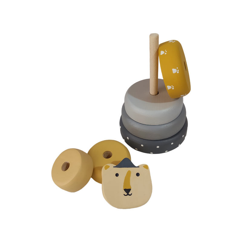 بازی فکری برج هیجان طرح خرس قطبی مدل MKids56-E-B